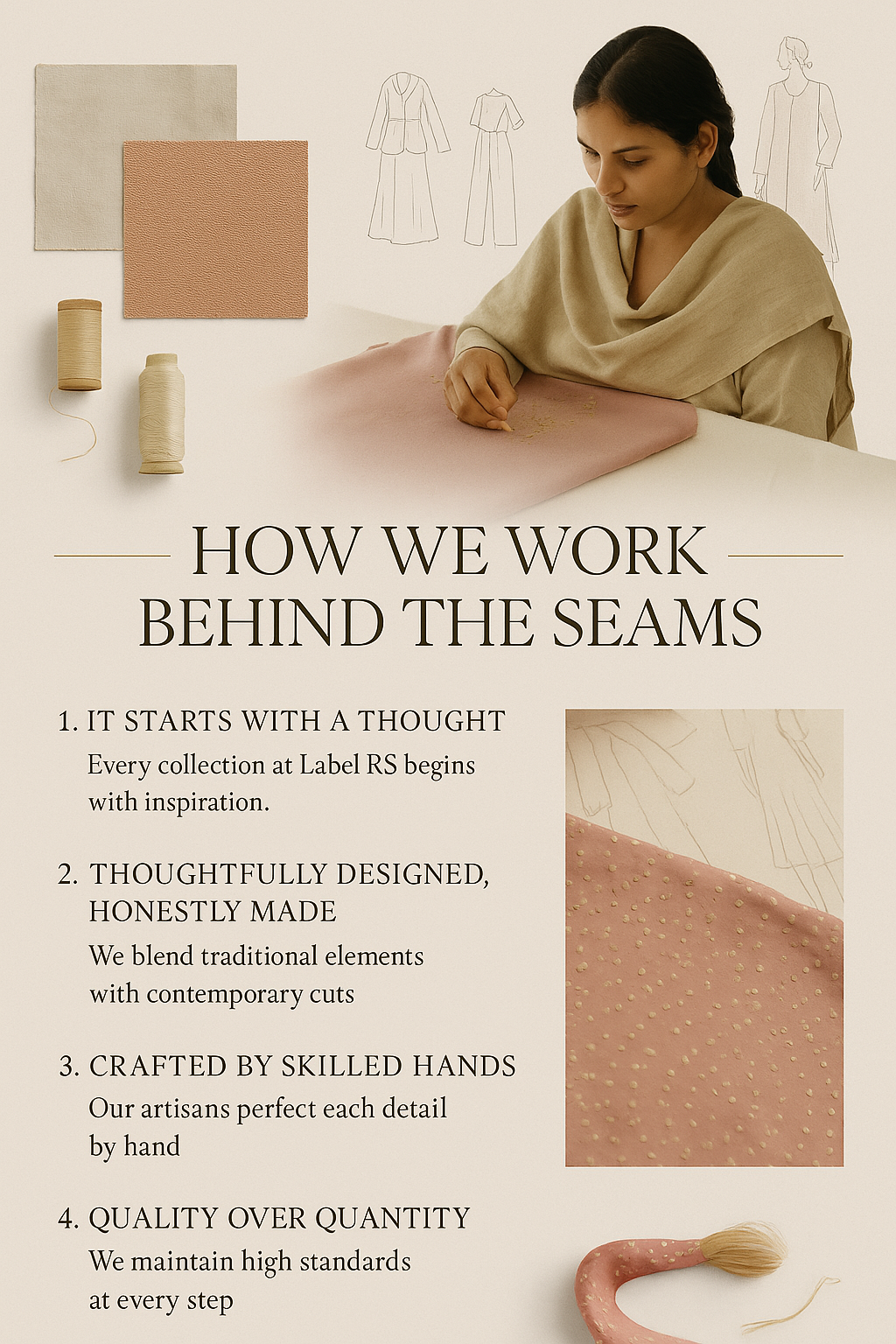 How We Work – Behind the Seams at Label RS