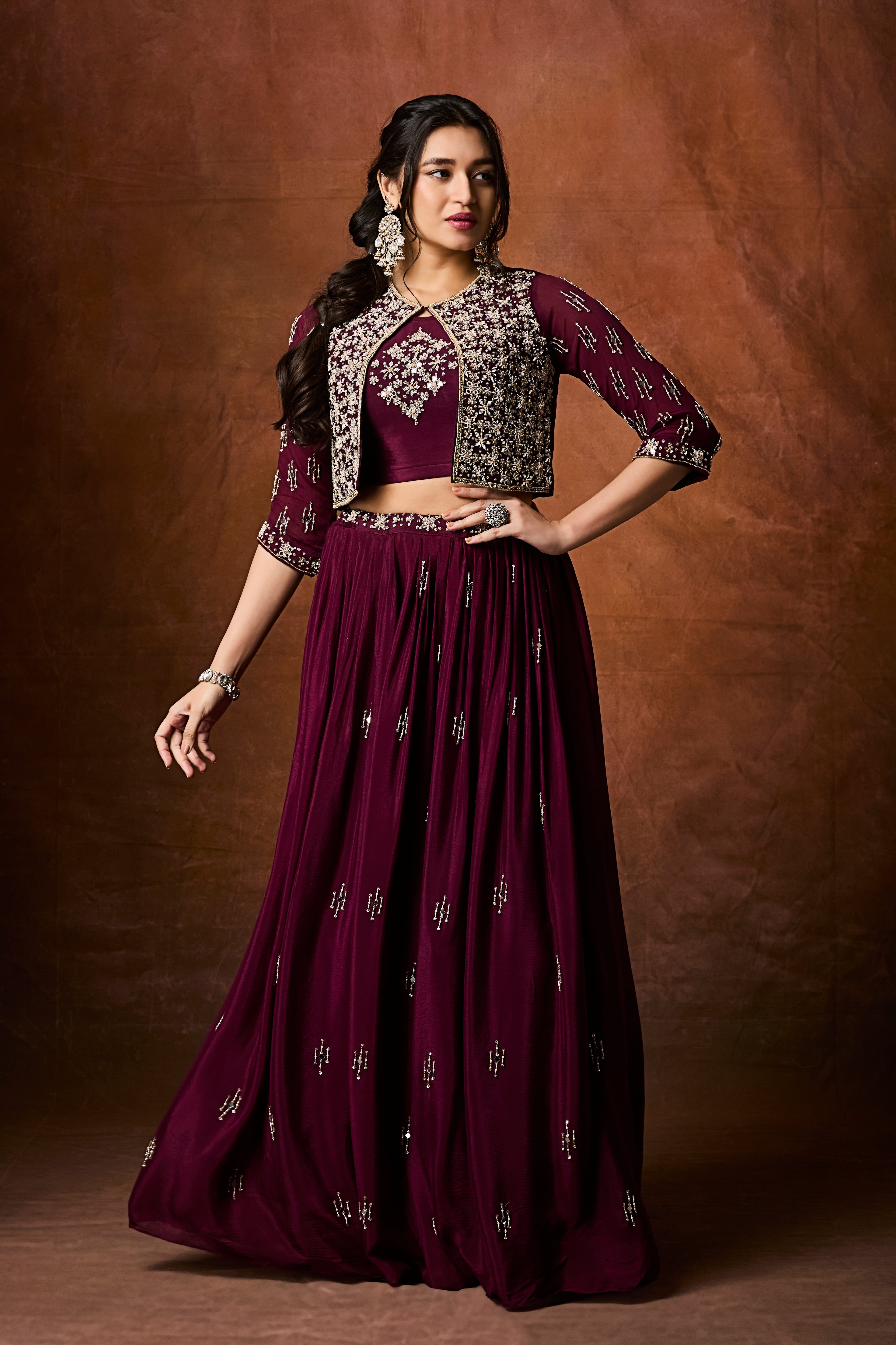 The Royal Plum Set