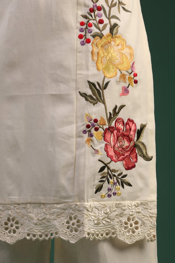 Mul Cotton Designer Suit