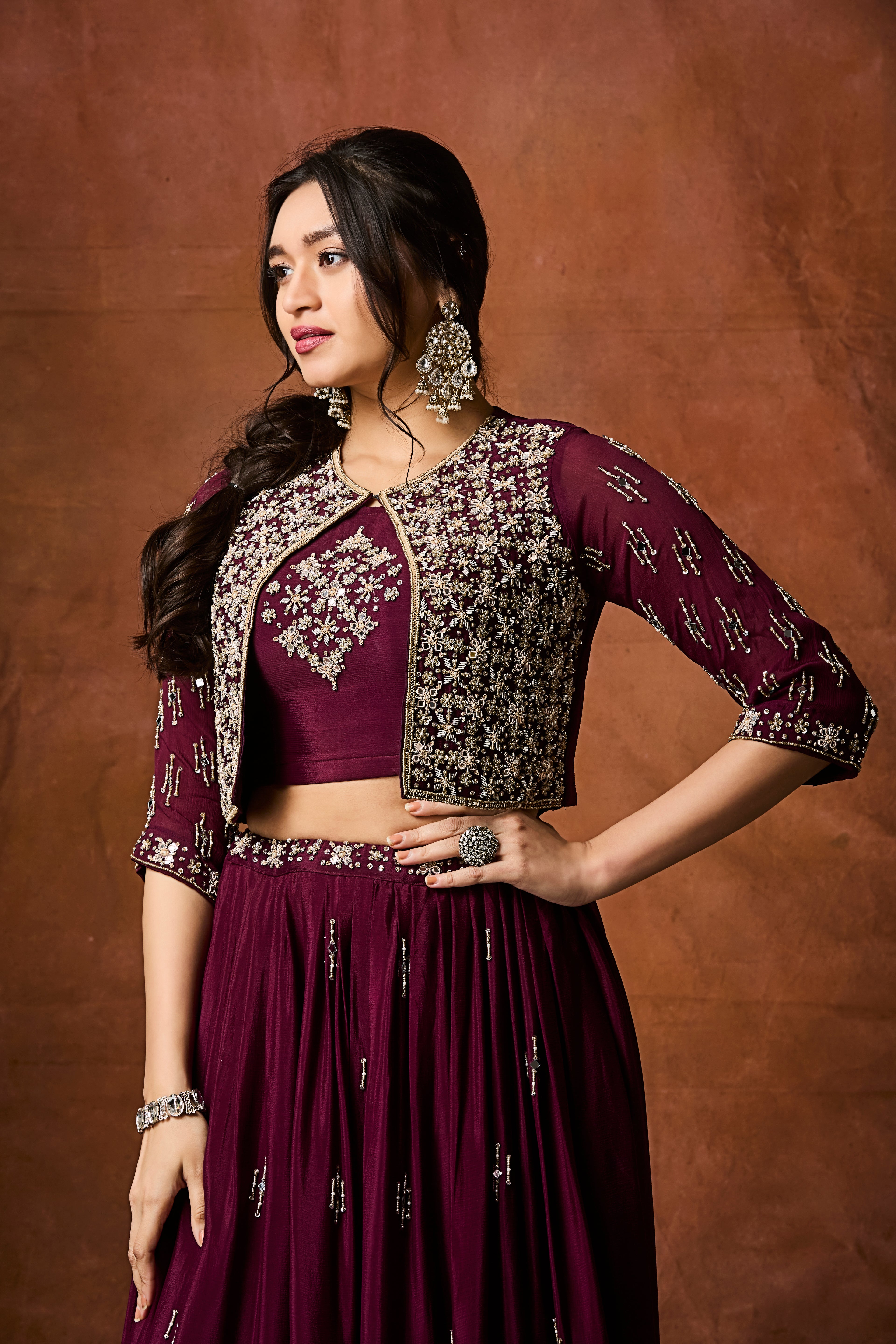 The Royal Plum Set